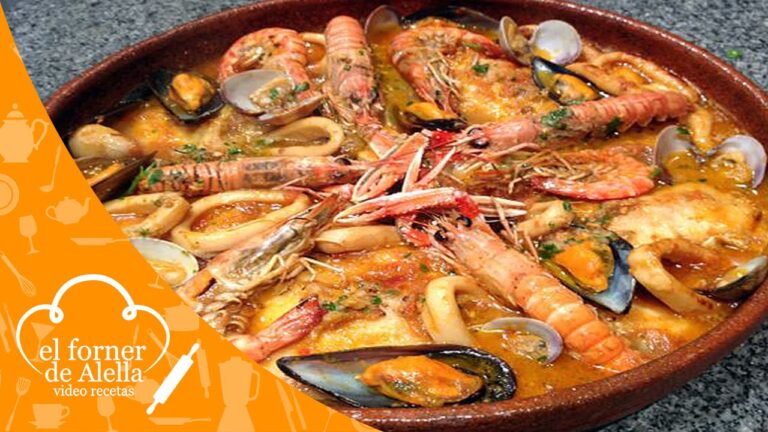 Receta de zarzuela de pescado catalana