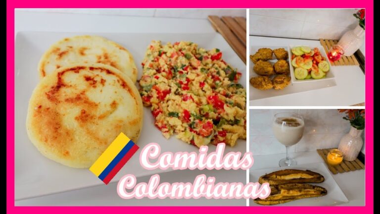 Recetas de comida colombiana fácil de preparar