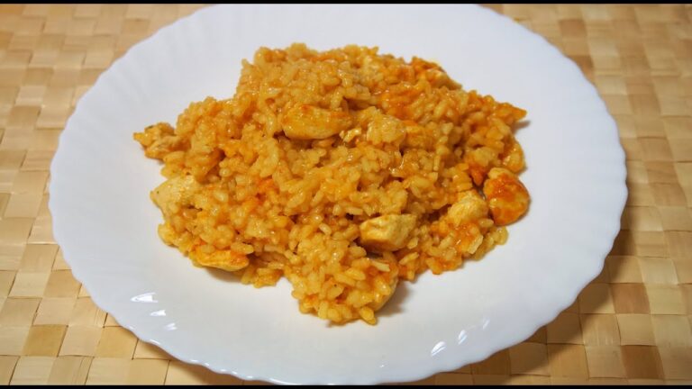 Receta arroz con pechuga de pollo