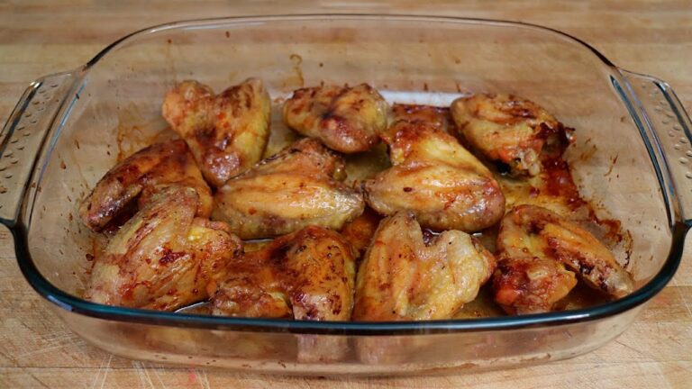 Recetas de alas de pollo al horno